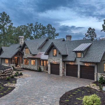 Lake Keowee Custom Home Exterior