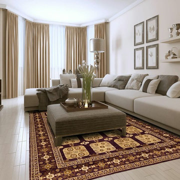 Beautiful Spaces Enhanced by Rugknots Oriental Rugs