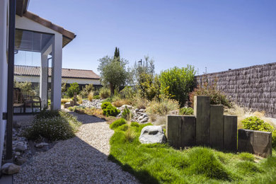 Idée de décoration pour un jardin.