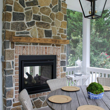 Porch Lighting, Lantern & Scroll