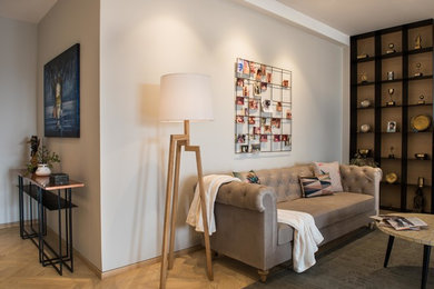 entrance and a glimpse into the living space