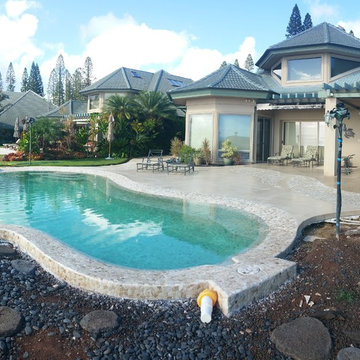 Pineapple Hill: Pool and lanai renovation