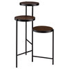 Acme Namid Plant Stand Brown and Black