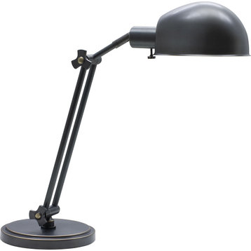 Addison Adjustable Pharmacy Desk Lamp, Oil Rubbed Bronze