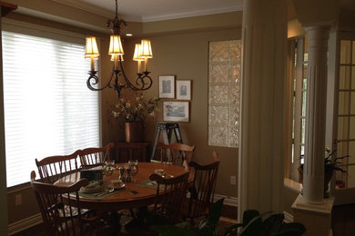Dining room - modern dining room idea in Ottawa