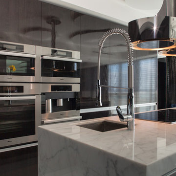 Miami Penthouse Mancave Kitchen
