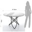 Hula-Hoop Round Marble Table