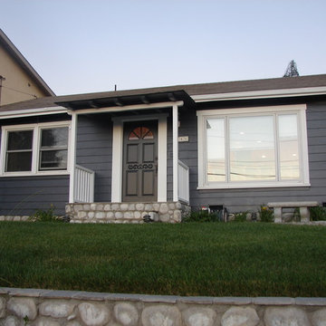 Wood siding exterior paint