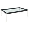 Charles Rectangle Coffee Table, Black