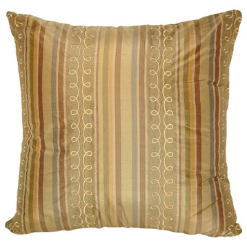 Aylesbury Square 90/10 Duck Insert Throw Pillow With Cover, 18X18