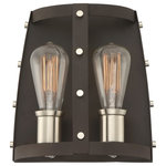 Designers Fountain - Presidio 2-Light Wall Sconce, Rustique - Bulbs not included