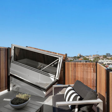 Rooftop with Hatch Open