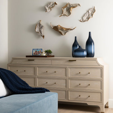 Legacy West High-Rise Condominium Transitional Furnishing