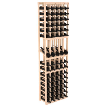 5 Column Display Row Wine Cellar Kit, Pine, Unstained
