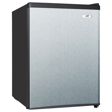 2.4 Cu.Ft. Compact Refrigerator With Energy Star, Stainless Steel
