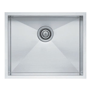 Blanco 519548 Quatrus R15 Super Single Bowl Contemporary Kitchen Sinks By Buildcom