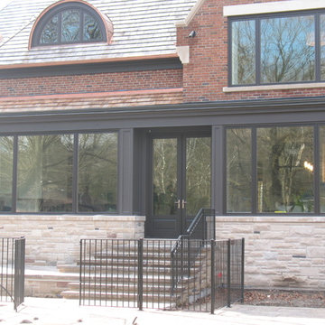 Exterior trim on various styles of homes