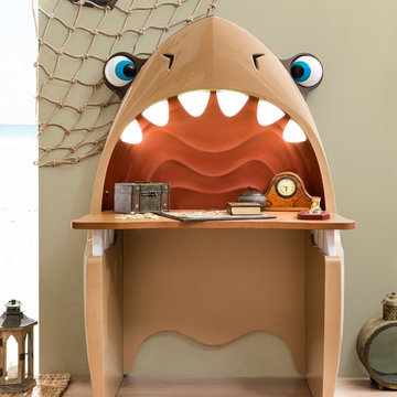 Pirate ship bedroom