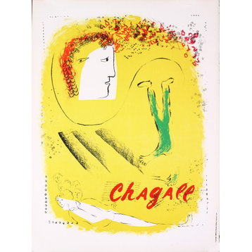 Marc Chagall, The Yellow Background, 1969, Artwork