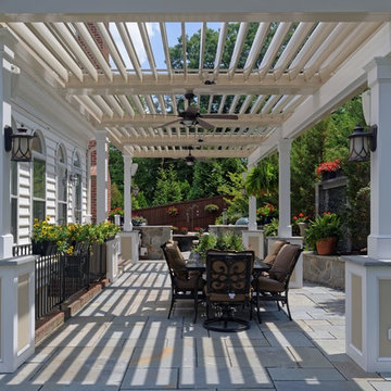 Annandale Equinox Adjustable Roof over Patio