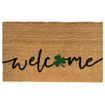 Nickel Deigns - St. Patrick's Day Welcome Mat - Our St. Patrick's Day Welcome Mat is the perfect way to create an inviting and festive entry way! Our welcome mats are hand-painted (with love) and made to order!