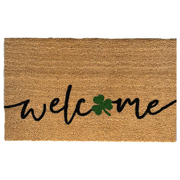 St. Patrick's Day Welcome Mat