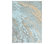 Casa Marble Rug, Blue and Gray, 1'10"x3'