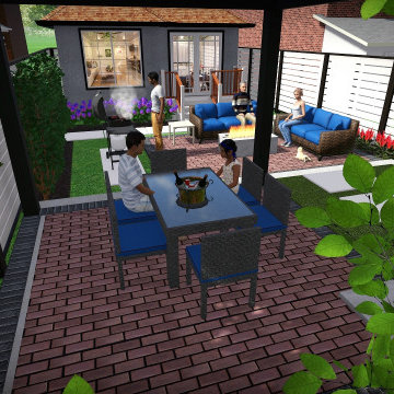 Baby Point Backyard Makeover