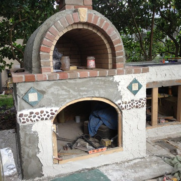 The Peterson Family Wood Fired Brick Pizza Oven in Florida