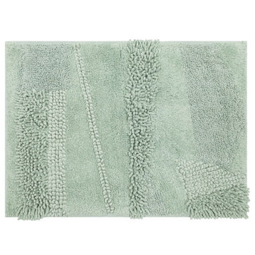 Mohawk Home Washable Bath Mat, Seaglass, 1' 9" X 2' 10"