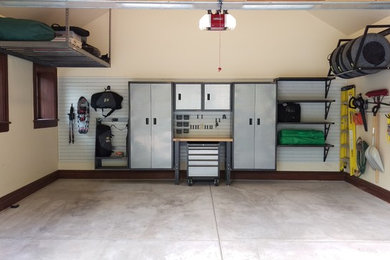 Inspiration for a garage remodel in Denver