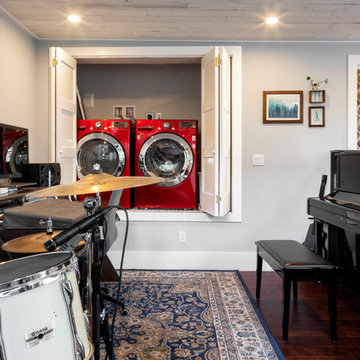 Lake Washington Carriage House Basement Remodel