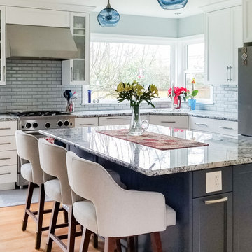 Modern Kitchen in a 1940s House