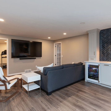 Finished Basement Remodel in Madison, WI