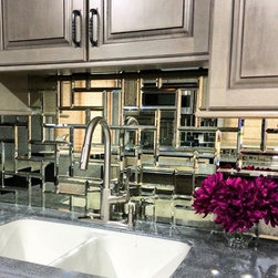 Reflections Glass Mirror Beveled Back Splash Wall Tile - Anaheim, CA - Wall And Floor Tile