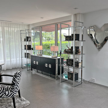Hibiscus Island Eclectic Media Room Design