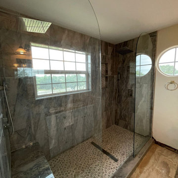 Create Walk in shower From scratch