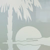 Interior Prehung Door or Interior Slab Door - Palm Sunset - Primed - 30" x...