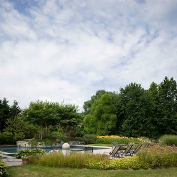 Garden and Pool- Fishing Creeks Farm Home