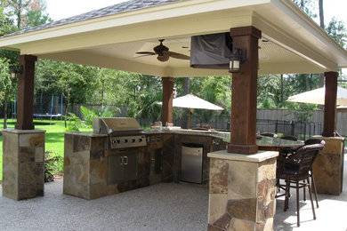 Patio photo in Houston