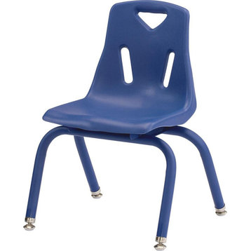 Jonti-Craft Berries Plastic Chair With Powder Coated Legs, Steel Frame
