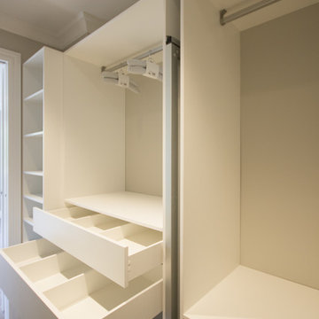 Modern Walk In Wardrobe