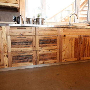 Rammed Earth Home - Kitchen Space