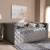 Anabella Gray Fabric Queen Daybed