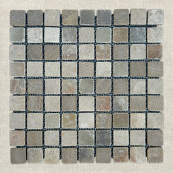 NADI - Mist | 12" x 12" | Onyx Mosaic - Mosaic Tile