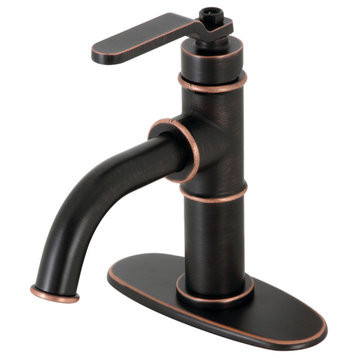 KSD282KLNB Single-Handle Bathroom Faucet With Push Pop-Up, Naples Bronze