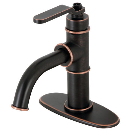 KSD282KLNB Single-Handle Bathroom Faucet With Push Pop-Up, Naples Bronze