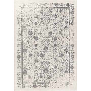Imperial Ivory/Gray Area Rug, 3'11"X5'7"