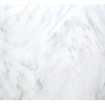 Emser Tile - Marble Winter Frost 18"x18" Marble Large Format Floor Tile, Set of 5 - Winter Frost embodies the crisp colors and textures of winter for a visually intriguing design. Frost-like white marble with considerable gray veining lends a unique quality to each stone. Three-dimensional, geometric shapes bring a tactile quality that is at once current and timeless.