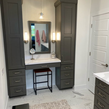 Glamorous Master Suite, Closet & Laundry Room Remodel
